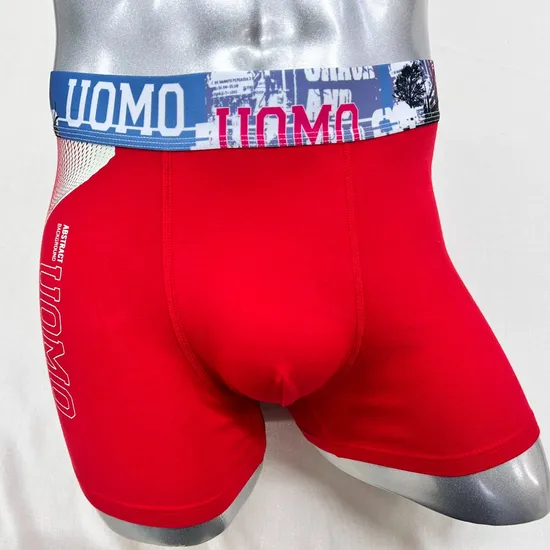 New Arrival Custom Logo Brand Mens Printed Cotton/Spandex Underwear Boxers Briefs
