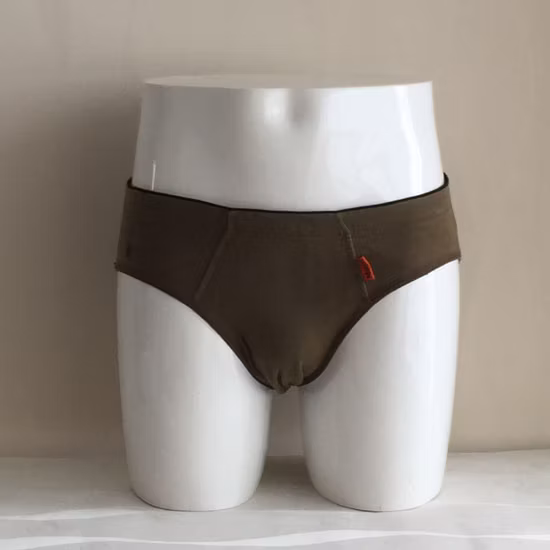 Breathable Plain Mens Briefs