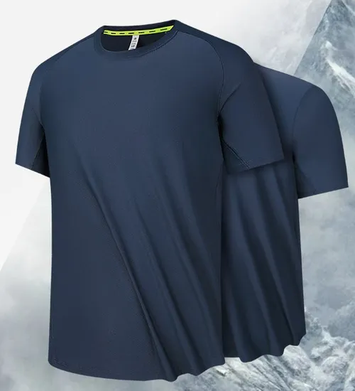 Pure Custom Blank Tight Shirt for Men Quick Dry Cool Men′s Athletic Workout Mens Compression Shirt Top Shorts Sleeve T