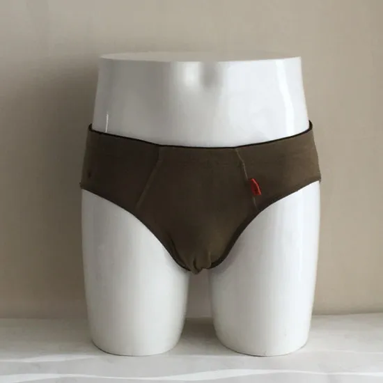 Breathable Plain Mens Briefs 