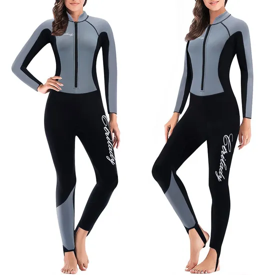 Swim Body Suit Neoprene Mens Wetsuit Long Sleeve 7mm Diving Wet Suit Swimsuit Snorkeling Surf Sailing Clothing 