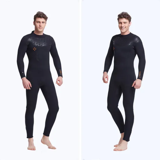Swim Body Suit Neoprene Mens Wetsuit Long Sleeve 5mm Diving Wet Suit Swimsuit Snorkeling Surf Sailing Clothing 