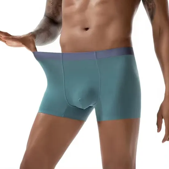 Custom Underwear Boxer Mens Seamless Comfortable Cotton Disruptive Printed Men′s Briefs & Boxers 