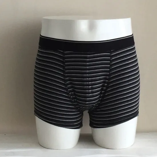 Customized Cheap Striped Mens Sexy Best Boxers 