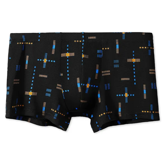 Wholesale Mens Cotton Underwear Breathable Men′s Long Boxer Briefs with Logo Custom 