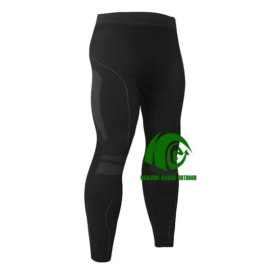 Kango Mens Ultra Thin See Through Long Johns Underwear 