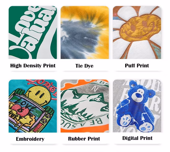 Wholesale Unisex High Quality 100% Cotton Blank Mens T